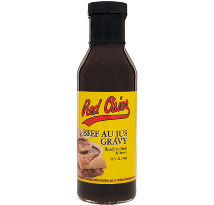 Red Osier Beef Au Jus Sauce 12 oz Bottle