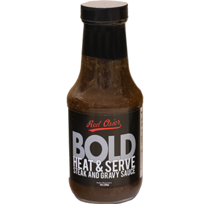 Red Osier Bold Gravy 10 oz Bottle