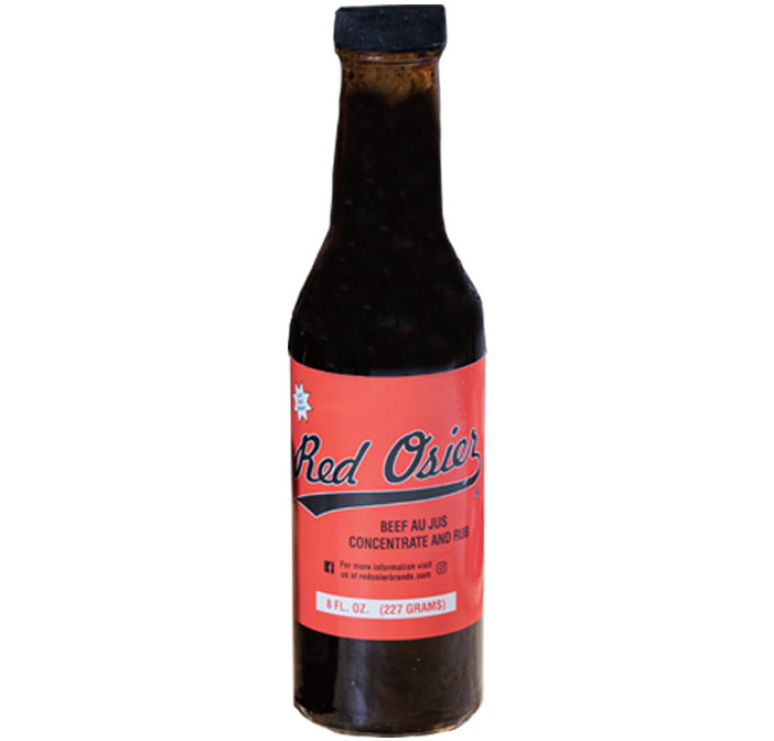 Red Osier Au Jus Concentrate Marinade 8 oz Bottle